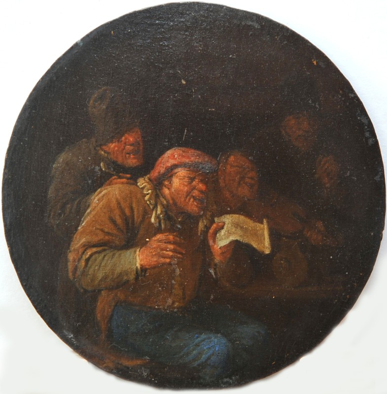 «Сцена в шинку» (композиція в колі)