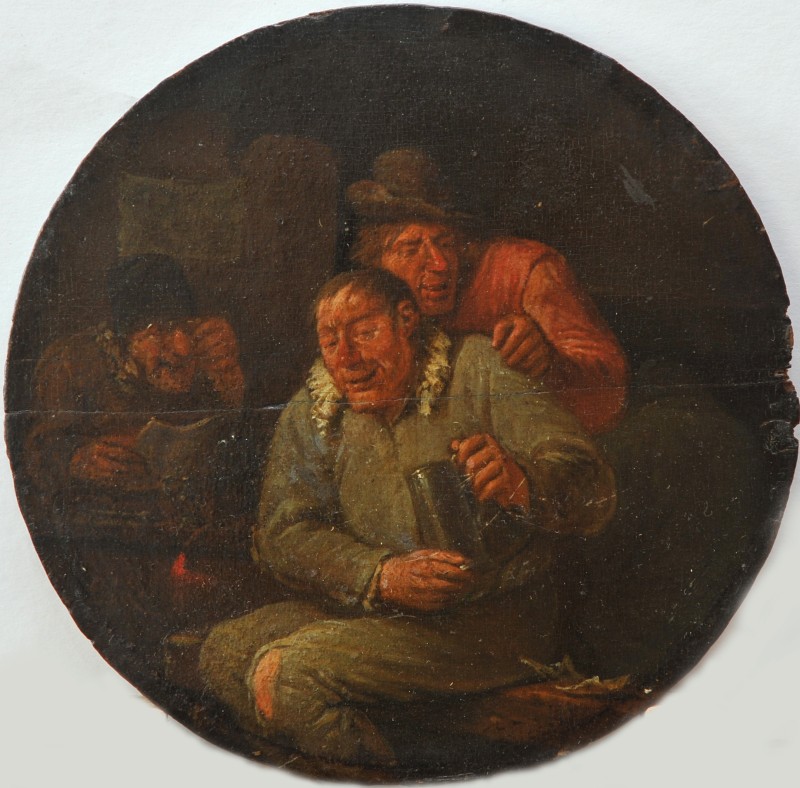 «Сцена в шинку» (композиція в колі)