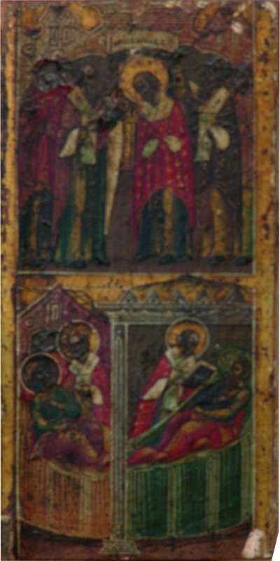 Житійна ікона "Святий Никола Чудотворець"