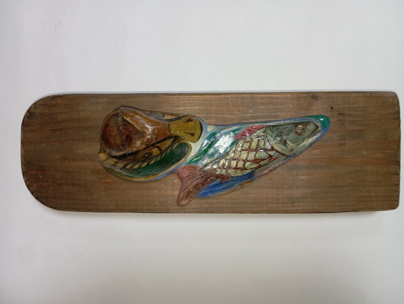 Д. Ігнатов. Різьба по дереву "Качка"