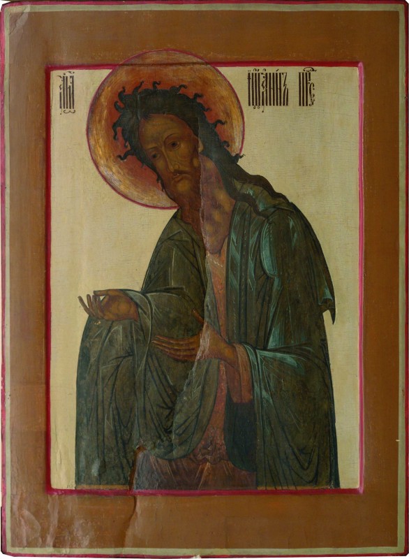 Ікона "Іоанн Предтеча", з деісусного чину