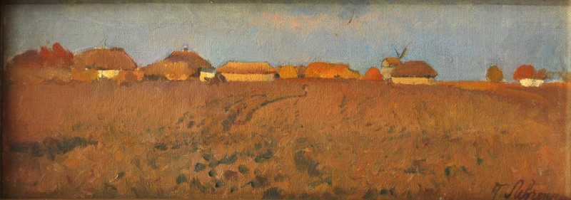 На околиці села. 1878