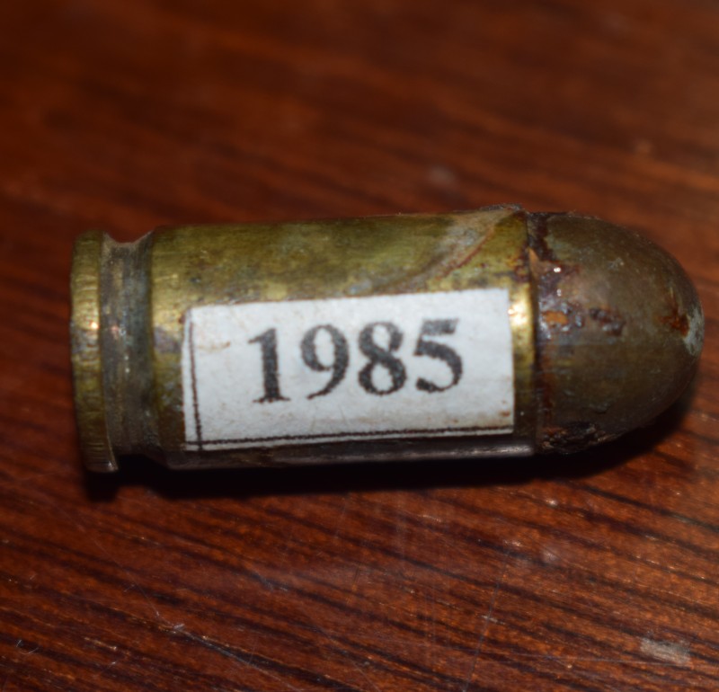 Патрон із гільзою, від пістолета Макарова