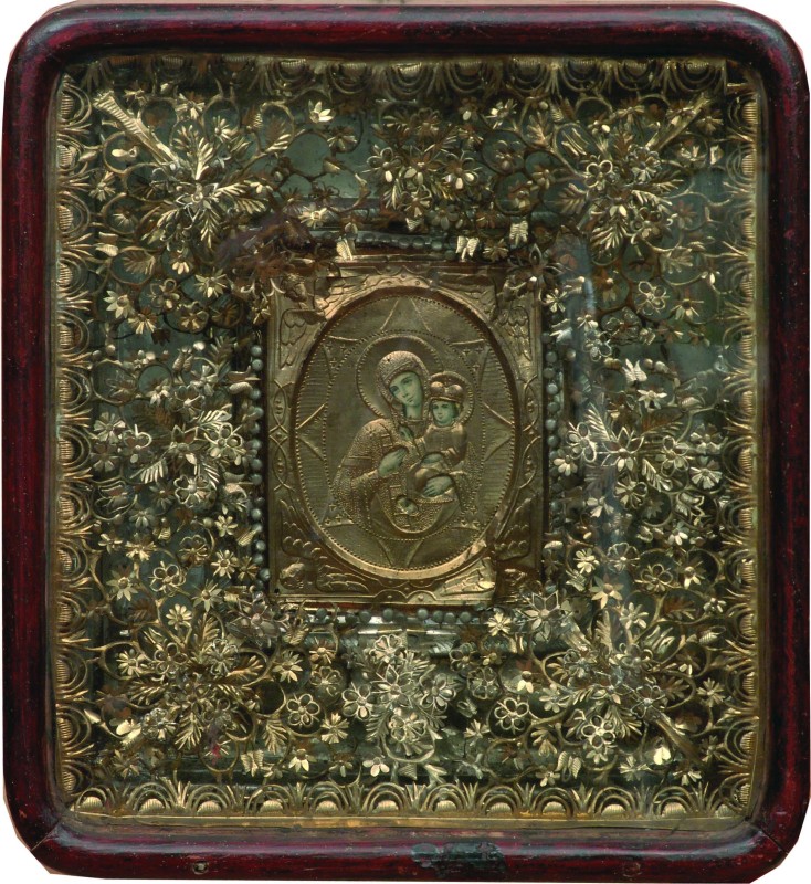 Ікона "Богоматір  Неспалима Купина"