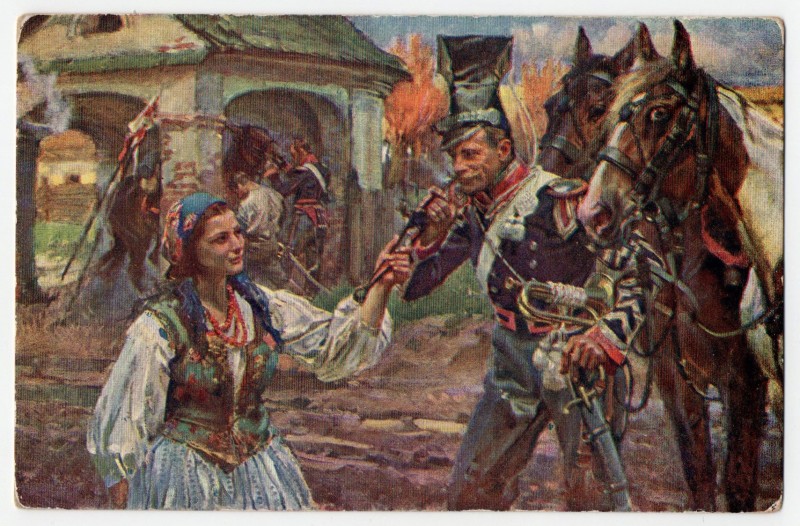 Поштова листівка кольорова, двобічна, номерна [92].