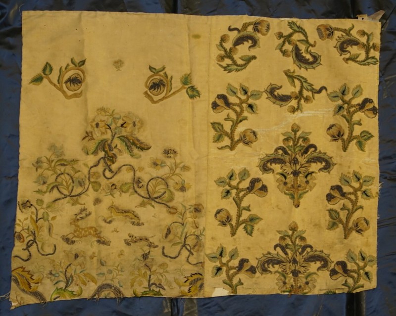 Фрагмент французького шовку