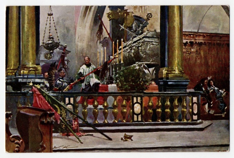 Поштівка двобічна кольорова, номерна (Ser. 83. Nro 9.).