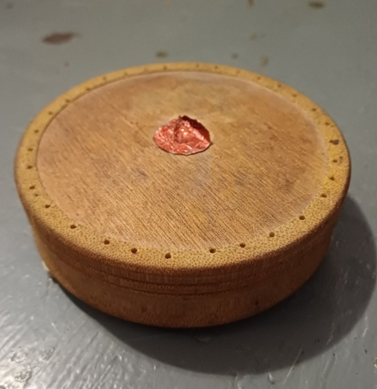 Скринька музична дерев'яна