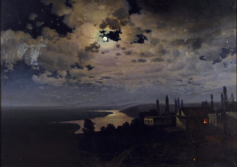 Вид нічного Тифліса