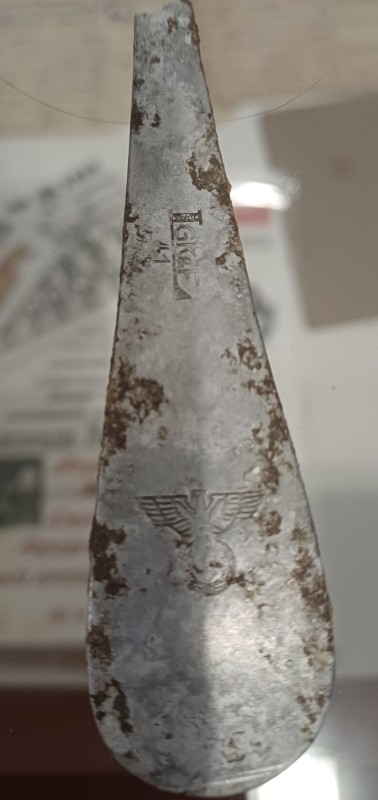 Ложка металева (фрагмент) 1941р. Німеччина