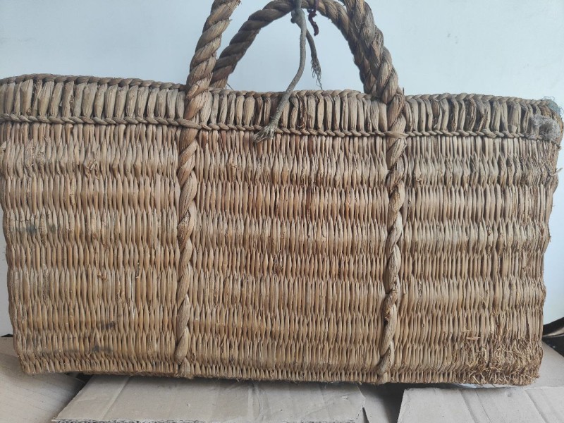 Сумка плетена з ручками