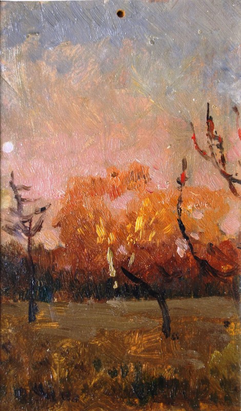 Етюд дерев. Осінь. 1900-1904