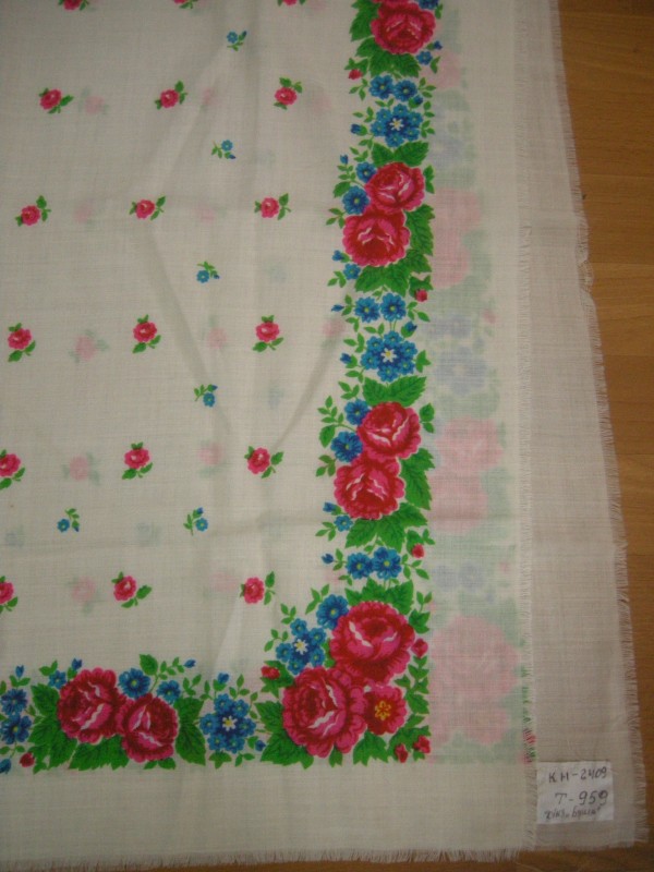 Фабрична вовняна хустка