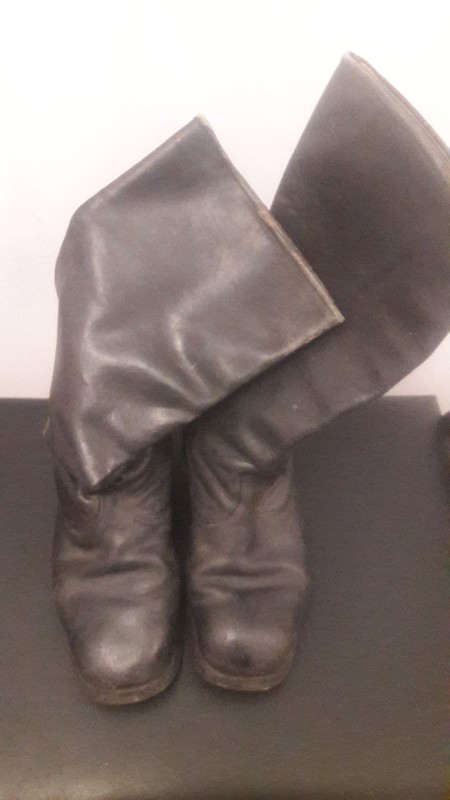 Чоботи хромові.