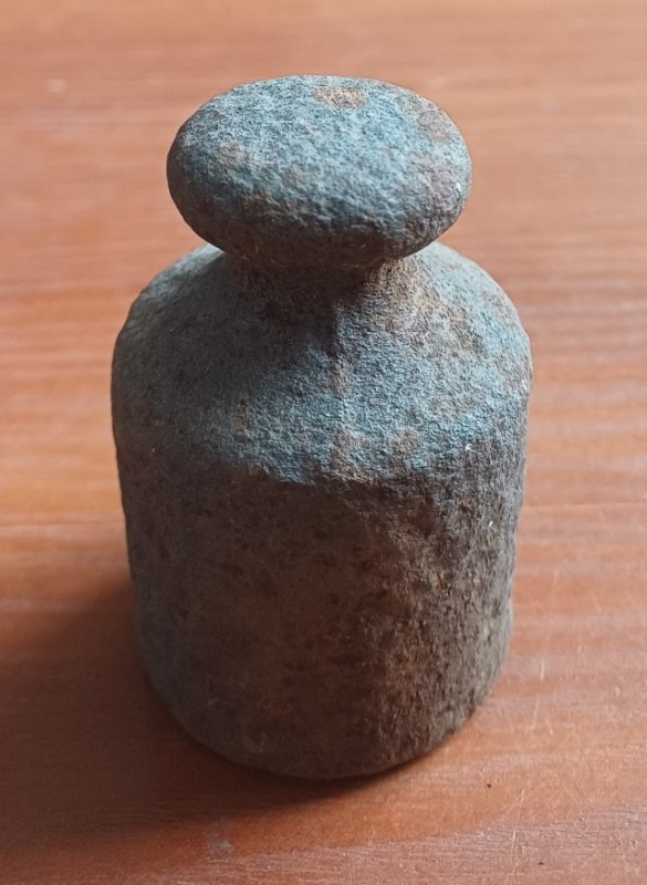 Гиря вагова залізна