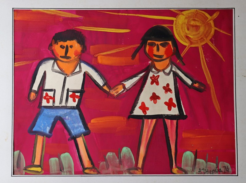 Малюнок. Захват. Під дитячий малюнок (в паспарту)