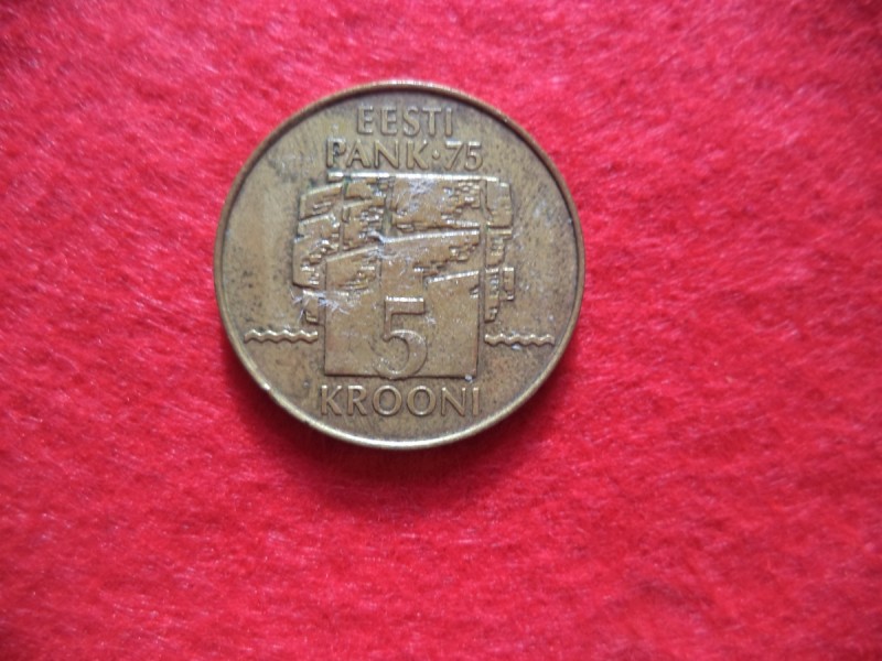 Монета Естонії 5 крон, 1994 р.