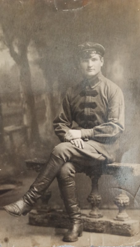 Фото червоноармійця (1920 роки).