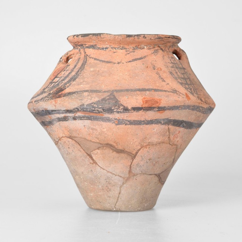 Амфора біконічна розписна