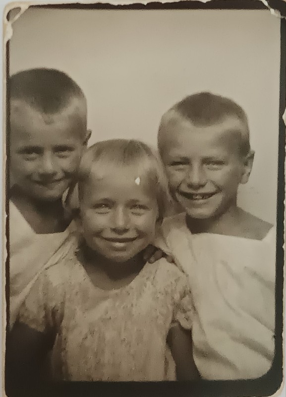 Фото. Збігнев, Ядвіга, Ян Ліпінські