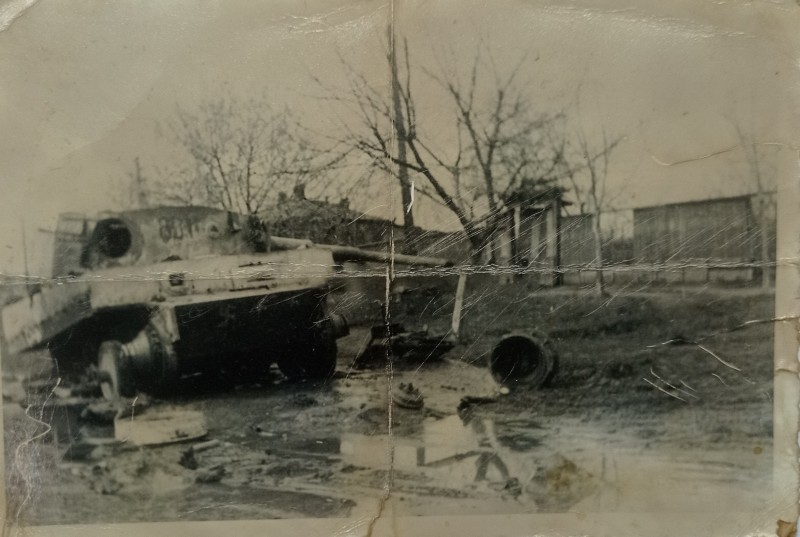 Із серії «Степ Мікі Маусів». «Pz. KPFW, VI TIGER, Pz. KPFW. IV. Харківська область, 1943».