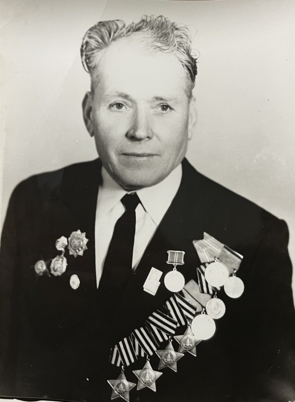 Фото. Грубий Тимофій Омельянович - Кавалер Ордена Слави трьох ступенів, 1985 рік