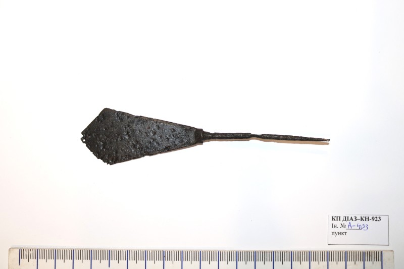 Наконечник стріли ХІІІ - ХIV ст.