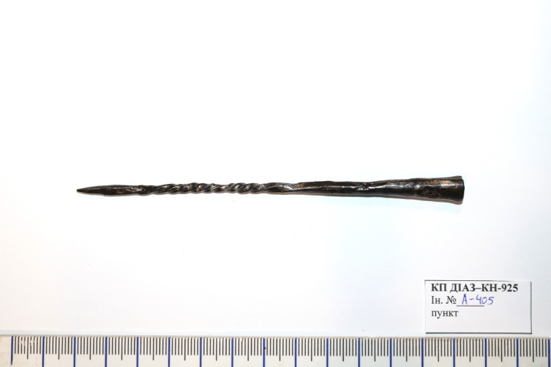 Наконечник стріли кінець ІХ - початок ХІ ст.