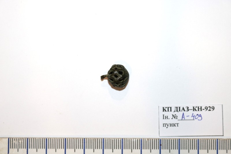 Ґудзик округлий, XVII - XIX ст.