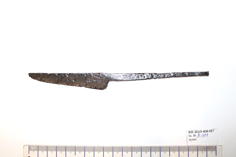 Металевий ніж XIV - XVII cт.