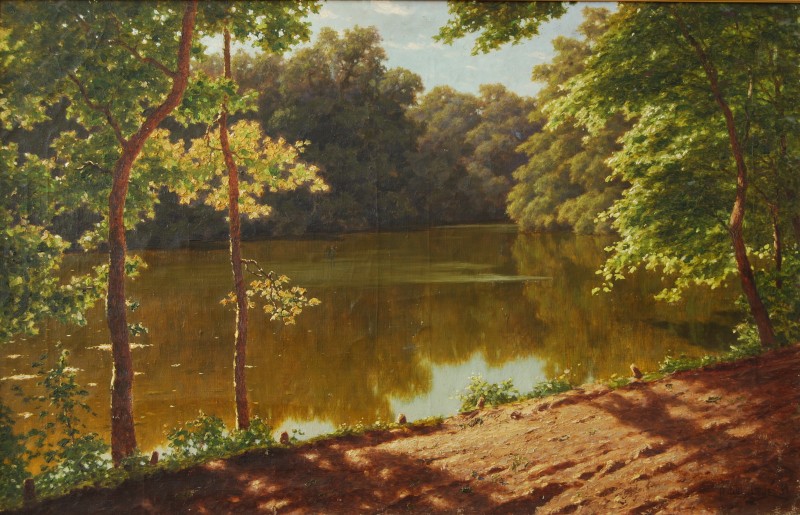 Парк у Нескучному. Ставок. 1919