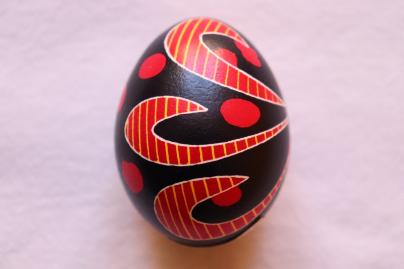 Писанка-реконструкція з колекції писанок Володимира Ястребова