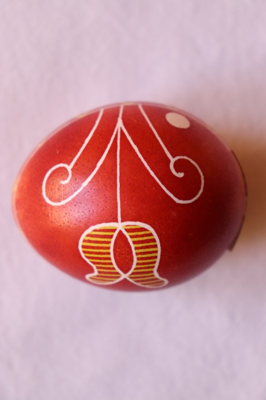 Писанка-реконструкція з колекції писанок Володимира Ястребова