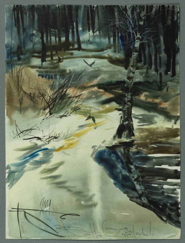 Картина " Зимова ніч"