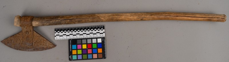 Сокира для січення кукурудзяного стебла