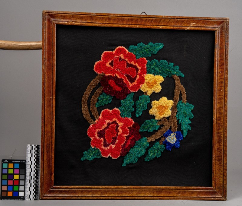 Картина вишивка "Квіти"