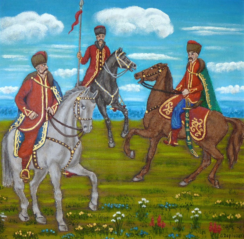 Картина "Козацька старшина"