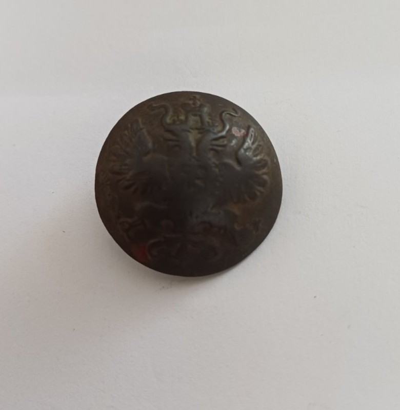 Гудзик солдатський з двухголовим орлом