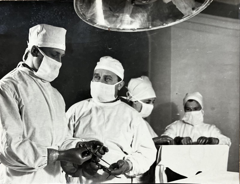 Фото групове. Лікарі Ободівської лікарні, 1978 рік