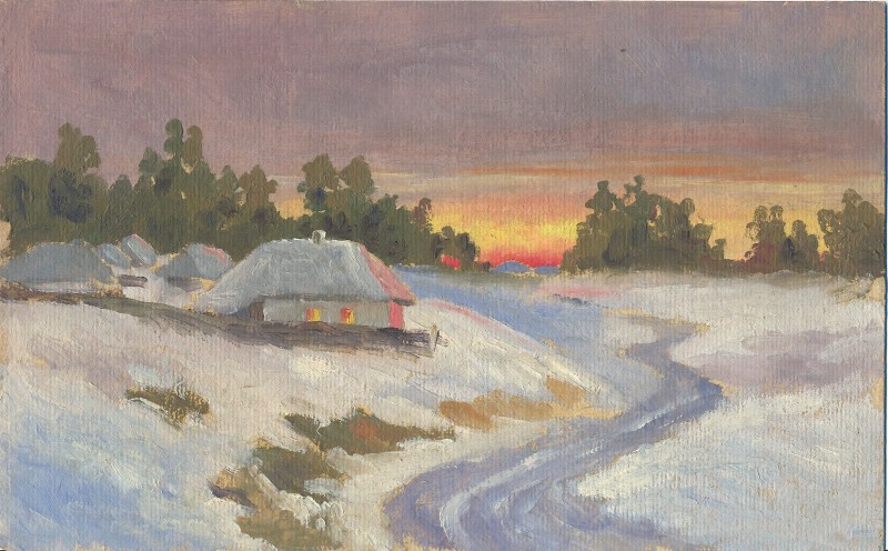 Ескіз, пейзаж