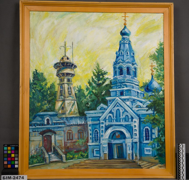 Картина  Лариси Голоднюк "Символи Балти"