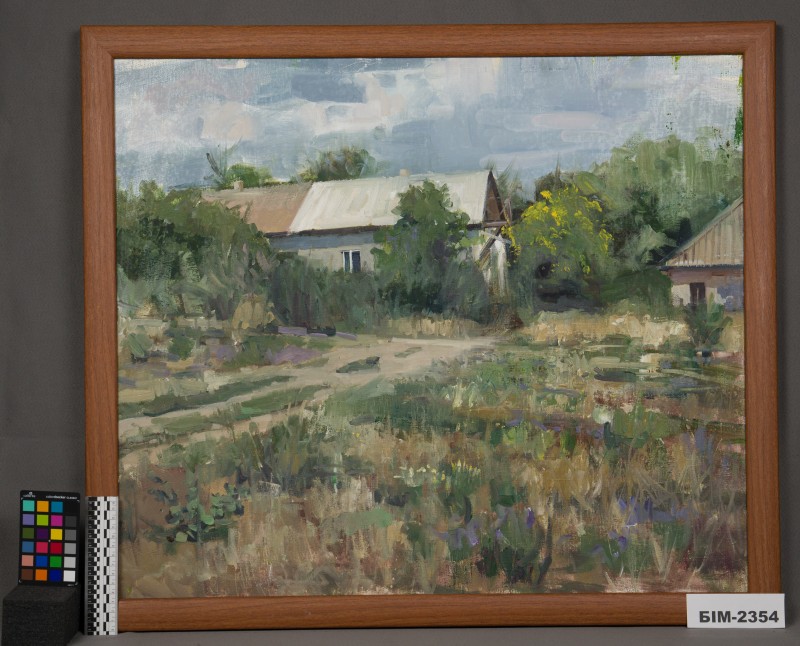 Картина Лю Цзянь КНР "Будинок Лени "