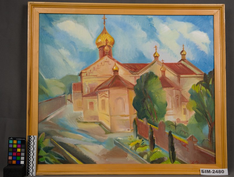 Картина Лариси ЖЕЛІНСКАЙТЕ "Церква св. Трійці"