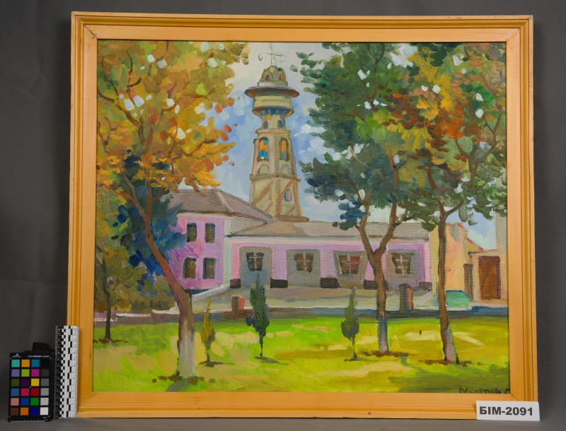 Картина Естели Мунтян "Балта. Пожежна каланча".