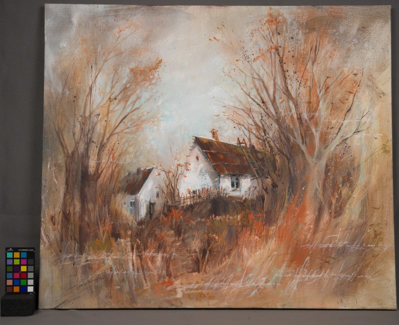 Картина Євгенії Решетнікової "Осінній настрій"