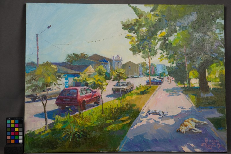 Картина Володимира Шкандиби "Сонячна Балта"