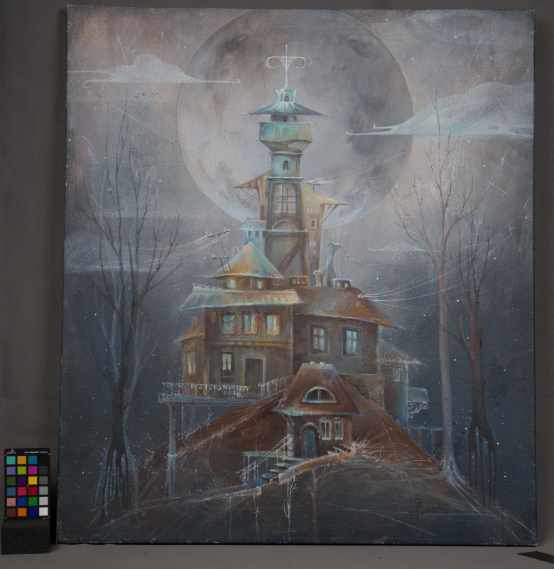 Картина Євгенії Решетнікової "Містична Балта"