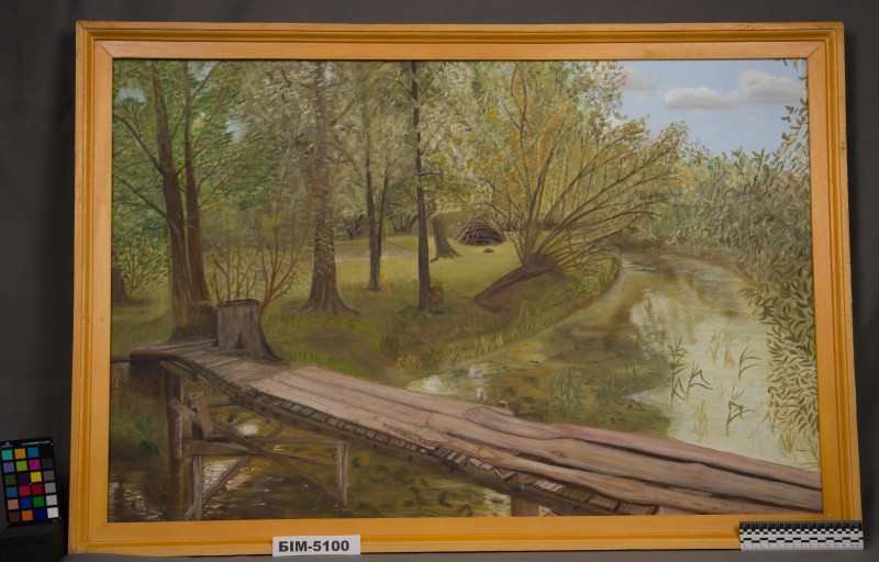 Картина Наталії Ткачук "На річці Савранці"