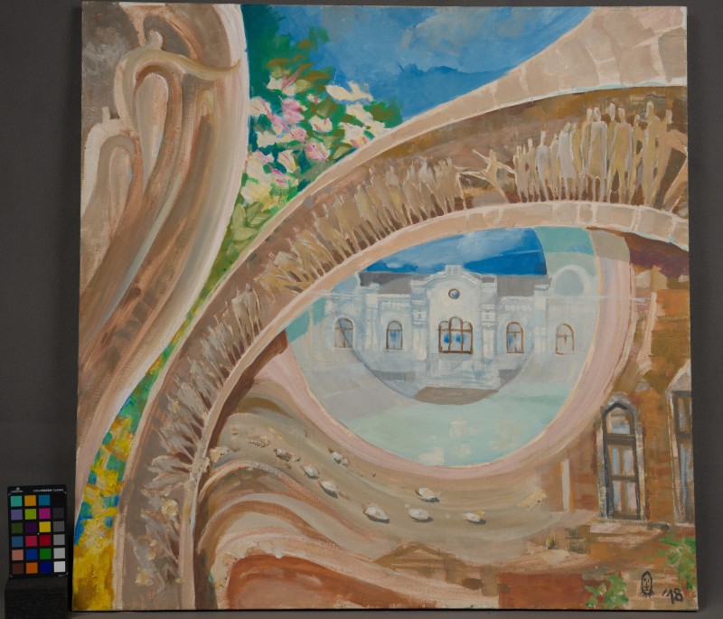 Картина Сергія Гаркавого "Погляд з сторони"