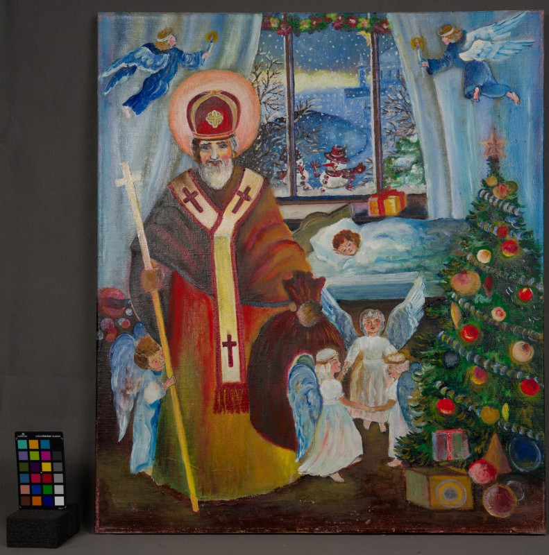 Картина Алли Косогорової "Святий Миколай"